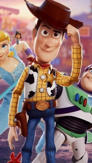 Woody and Buzz Lightyear from Toy Story 4