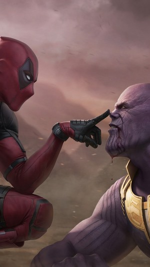 Deadpool vs. Thanos