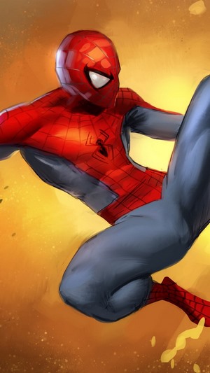 Spider-Man in action
