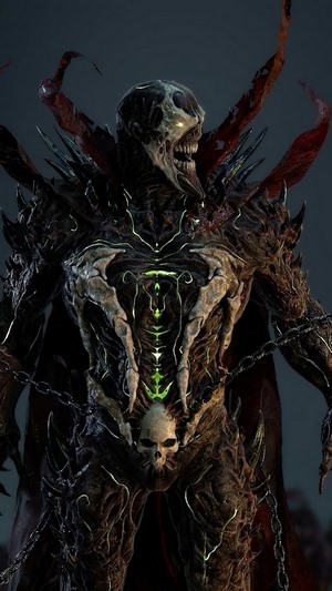 Spawn from Mortal Kombat 11