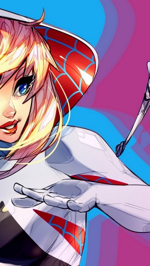 Spider-Gwen from Marvel Comics