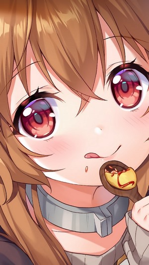 Raphtalia eating from a spoon in The Rising of the Shield Hero