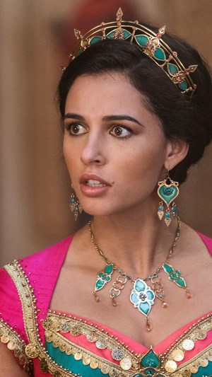 Princess Jasmine from Aladdin played by Naomi Scott