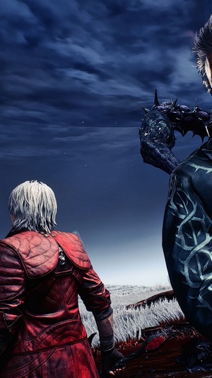 Vergil and Dante from Devil May Cry 5