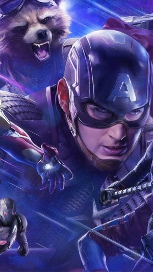 Avengers: Endgame Captain America and Rocket