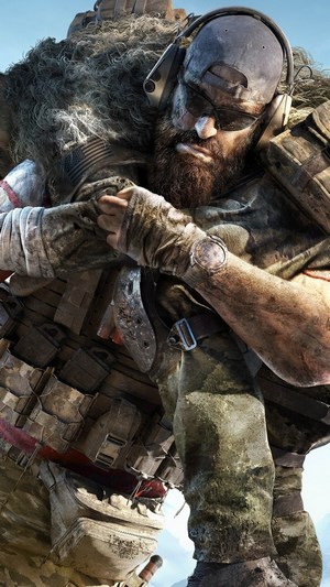 Ghost Recon Breakpoint character with camouflage gear