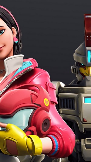Rox and Sentinel from Fortnite
