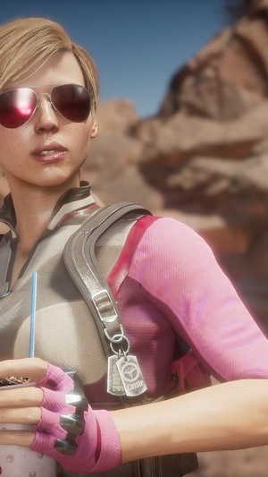 Cassie Cage from Mortal Kombat 11