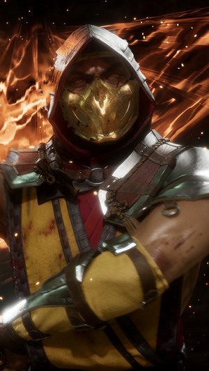 Scorpion from Mortal Kombat 11