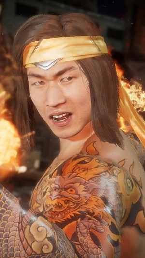 Liu Kang from Mortal Kombat 11