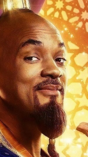 Genie from Aladdin (2019) starring Will Smith