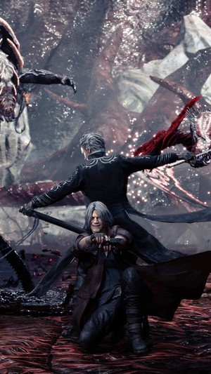 Dante and Vergil from Devil May Cry 5