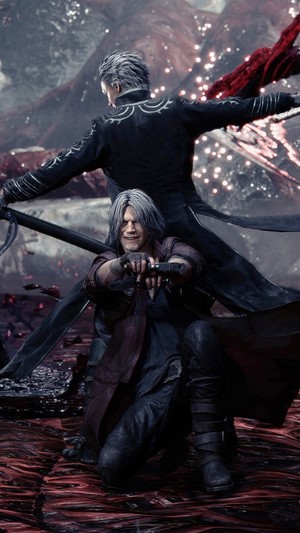 Dante and Vergil from Devil May Cry 5