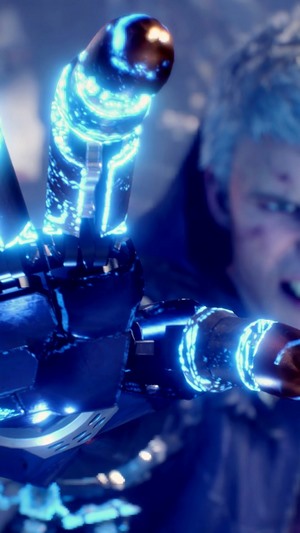 Nero from Devil May Cry 5 with Devil Breaker