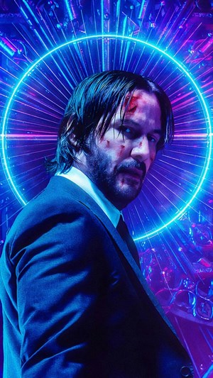 John Wick from John Wick 3 starring Keanu Reeves