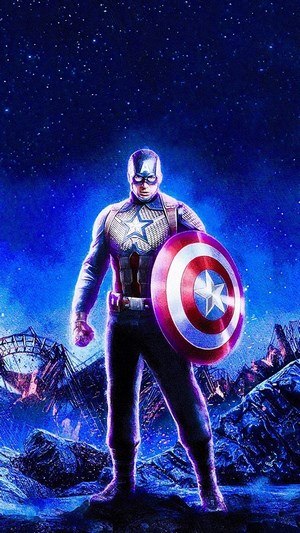 Captain America from Avengers: Endgame