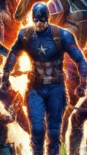 Captain America from Avengers: Endgame