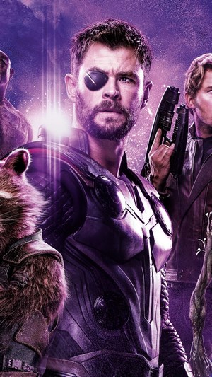 Thor and Rocket Raccoon from Avengers: Endgame