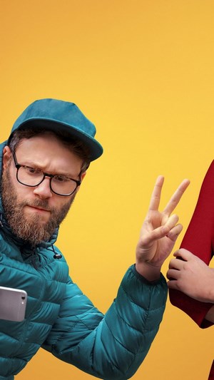 Seth Rogen and Charlize Theron