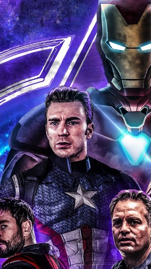 Captain America and Iron Man from Avengers: Endgame