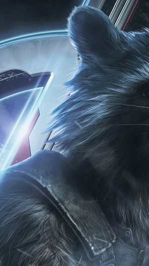 Rocket Raccoon from Avengers: Endgame