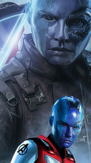 Avengers Endgame Nebula