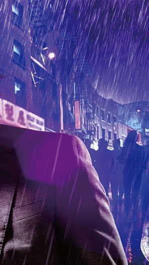 John Wick from John Wick 3 in the rain