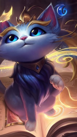 Yuumi from League of Legends Splash Art