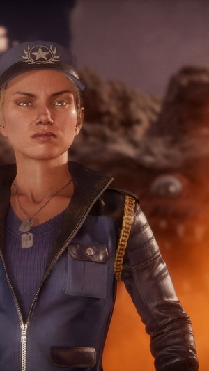 Sonya Blade from Mortal Kombat 11