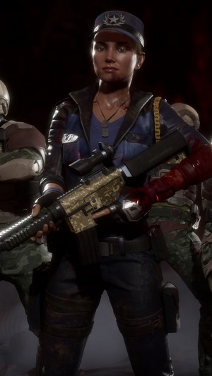 Sonya Blade from Mortal Kombat 11
