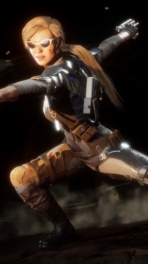 Cassie Cage from Mortal Kombat 11