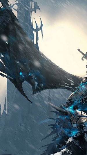 Warrior with Frostmourne in Icecrown Citadel