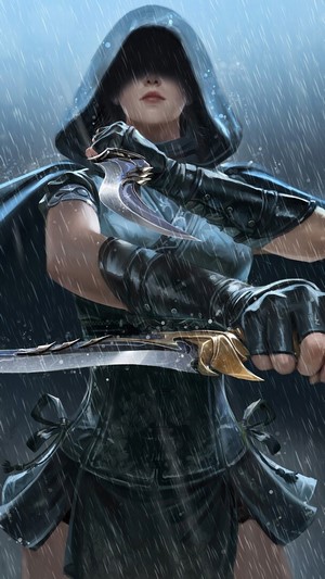 Assassin Dagger Fantasy Girl