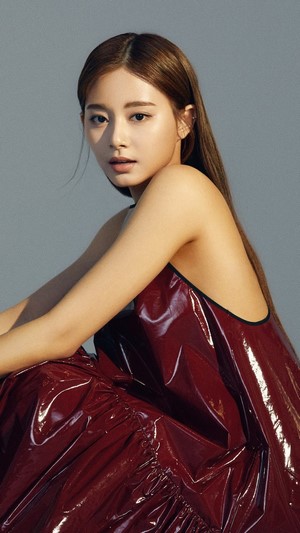 Tzuyu from TWICE posing for Allure