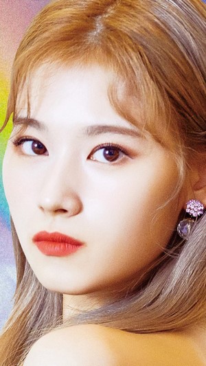 Sana from TWICE in Fancy You concept