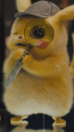 Detective Pikachu with Magnifying Glass