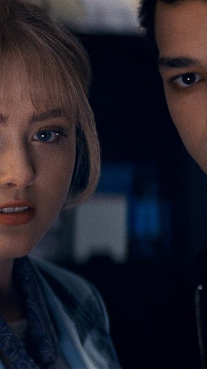 Lucy Stevens and Tim Goodman from Pokemon: Detective Pikachu