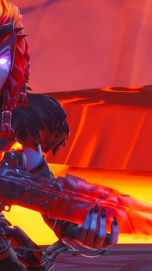 Molten Valkyrie from Fortnite