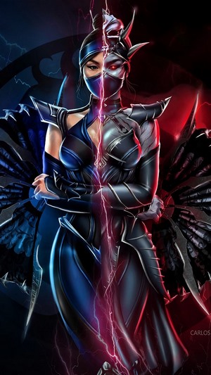 Kitana from Mortal Kombat 11