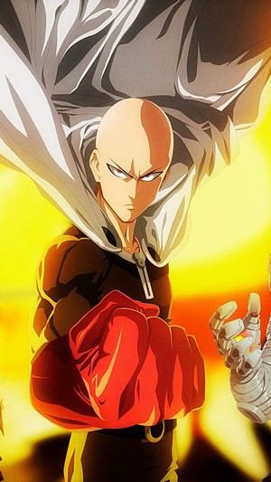 One Punch Man Saitama Sonic Genos