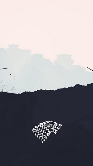 House Stark Logo from Game of Thrones