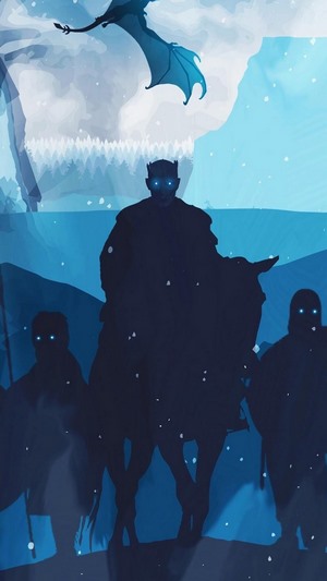 Night King and White Walkers from Game of Thrones