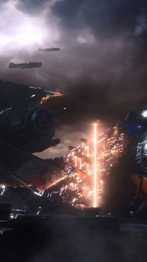 Star Wars Jedi: Fallen Order spaceships in battle