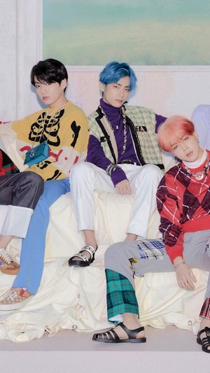 BTS members Jungkook, V, and Jimin from Map of the Soul: Persona