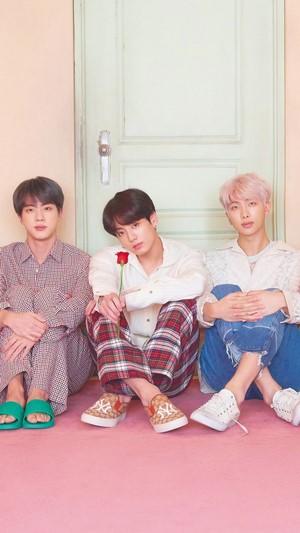 BTS members Jin, Jungkook, and RM from Map of the Soul: Persona