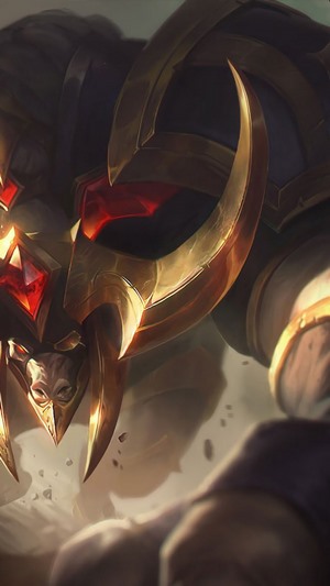 Conqueror Alistar from League of Legends