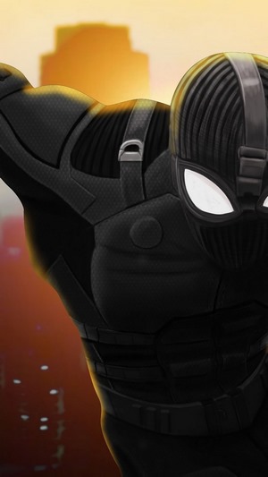 Spider-Man from Spider-Man: Far From Home in Stealth Suit