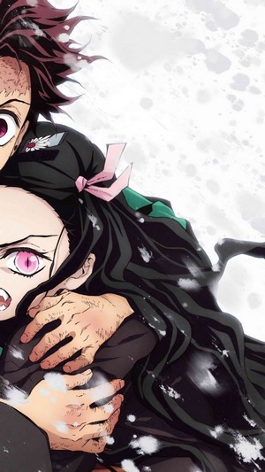 Tanjirou and Nezuko Kimetsu no Yaiba