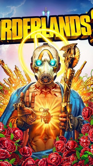 Borderlands 3 Psycho with Guns and Roses