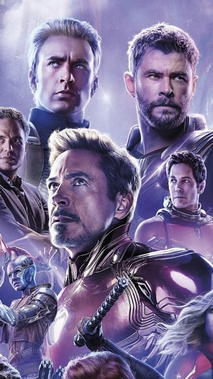 Avengers: Endgame Captain America Thor Iron Man 4K HD